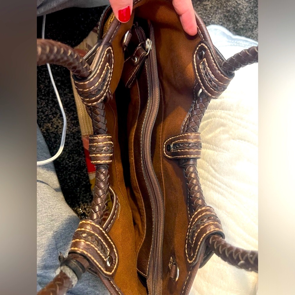 Multi-colored FOSSIL hand bag. - Picture 4 of 6
